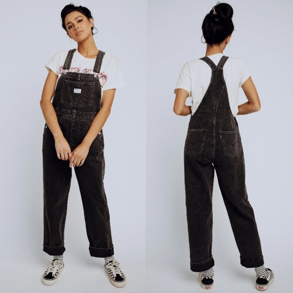 Levi's Vintage Overalls in Black Market NWT - Picture 3 of 9
